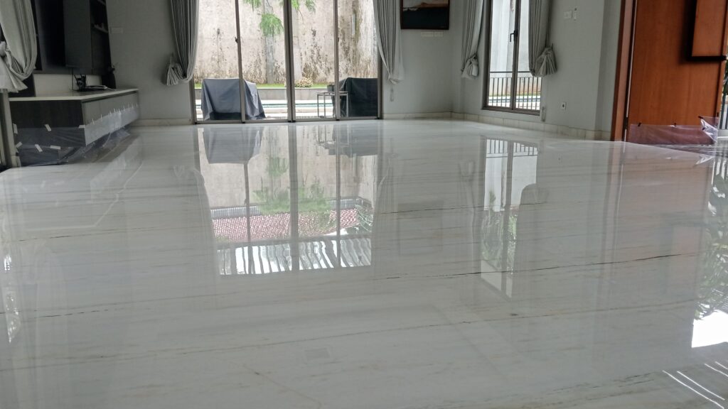 services jasa poles lantai marmer
